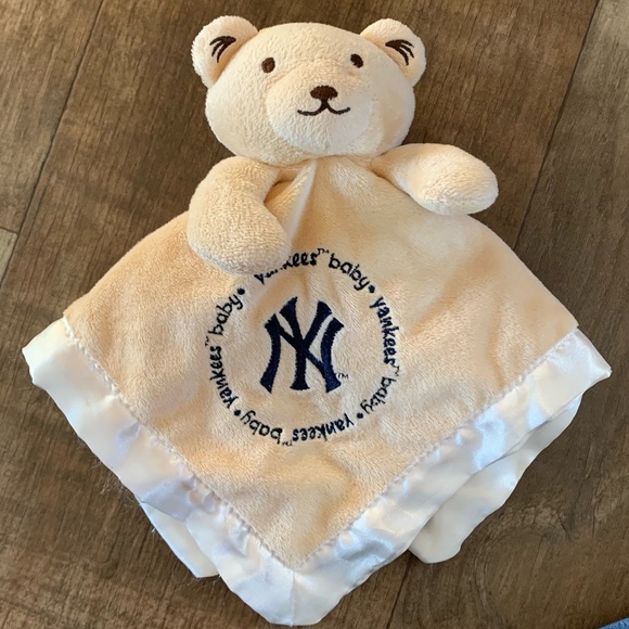 MLB New York Yankees Teddy Bear Lovey blanket - Picture 1 of 4